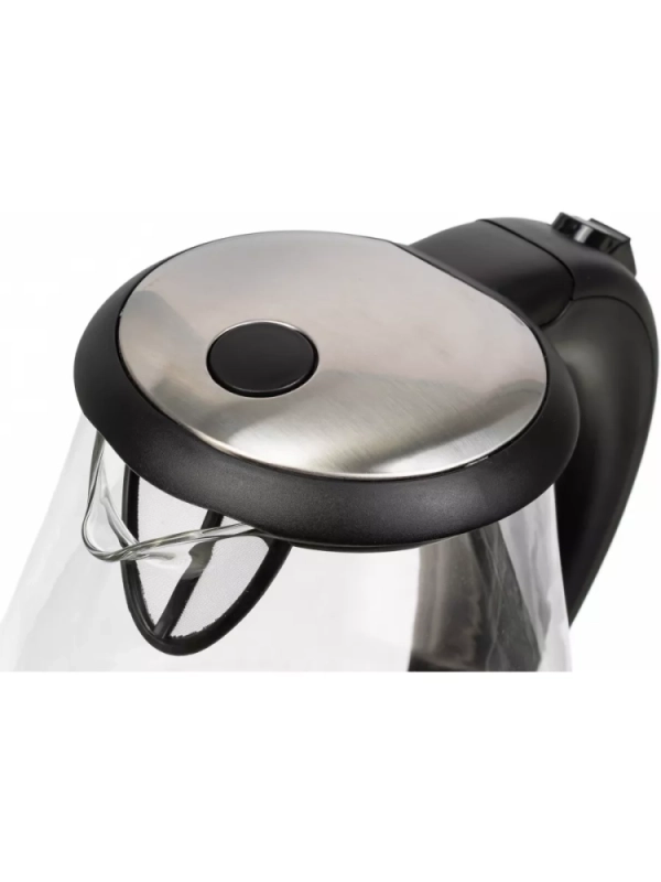 Чайник HYK-G2030 1,7л 2200Вт черный (стекло)