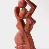Сувенир &laquo;Пара Наслаждение&raquo;, 30&times;15&times;4 см, дерево, коричневый