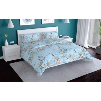 Постельное белье евро,Matsuyama набивн.бязь 120г/м2 (нав.70х70-2шт),28295