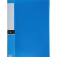 Папка А4, 20 файлов, 400 мкм, МИКС