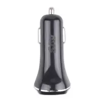 Автомобильное ЗУ AVS UC-322, 2 USB, 2.4 A, 12 Вт, черный (A07281S)