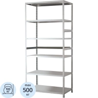 Стеллаж металлический 0MX_MS Standart 200/100x40/6 полок