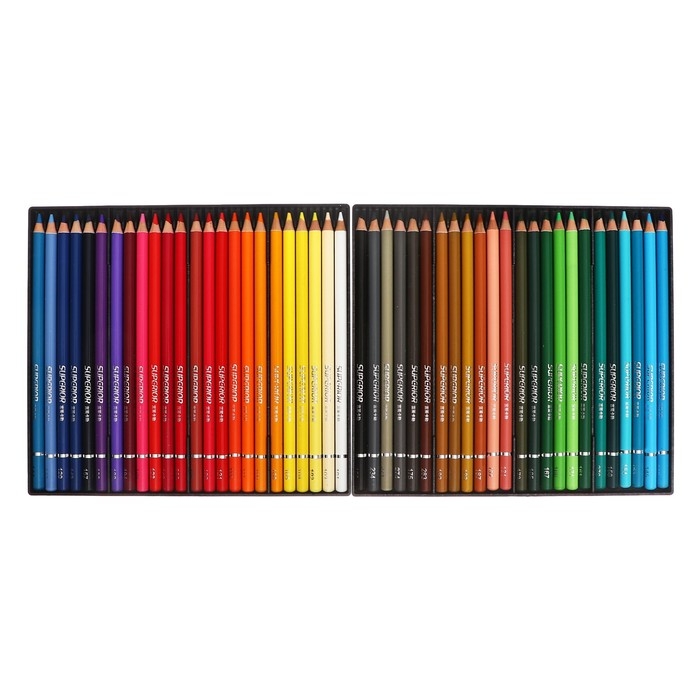 Карандаши акварельные 48 цветов, в картонной коробке WCP-48 Карандаши акварельные 48 цветов, в картонной коробке WCP-48