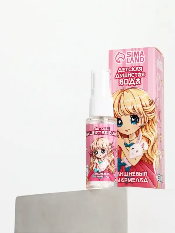 Душистая вода детская &laquo;Вишневый мармелад&raquo; для супер девчонки