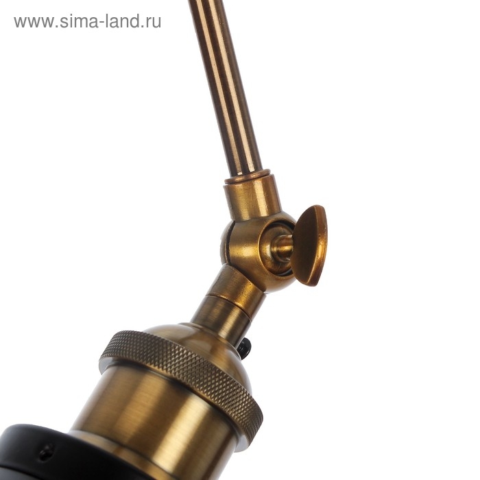 Светильник потолочный Светильник потолочный "Грегори" черный 1x40W E27 22x22x15 см BayerLux