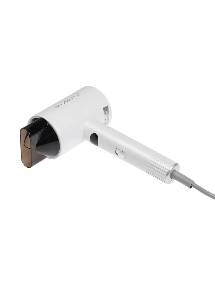 Фен Energy EN-856, 1600 Вт, 2 скорости, 3 температурных режима, ионизация, дисплей, белый Фен Energy EN-856, 1600 Вт, 2 скорости, 3 температурных режима, ионизация, дисплей, белый