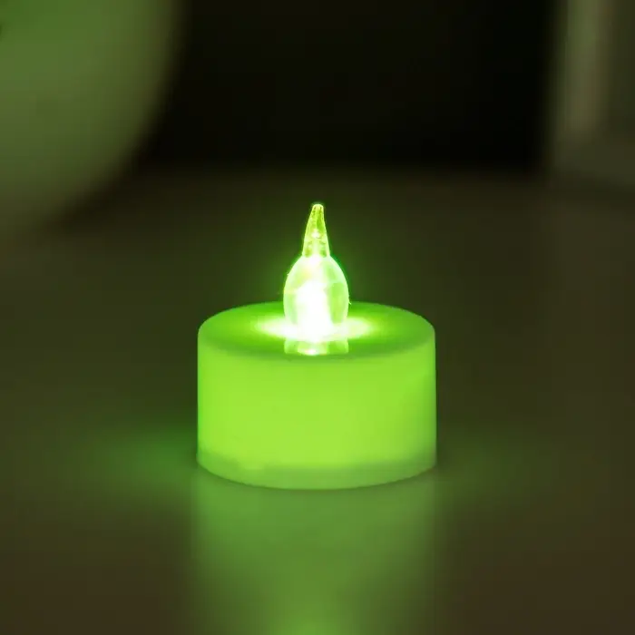 Светодиодная свеча, ночник LED RISALUX «Малая», RGB, h=4 см