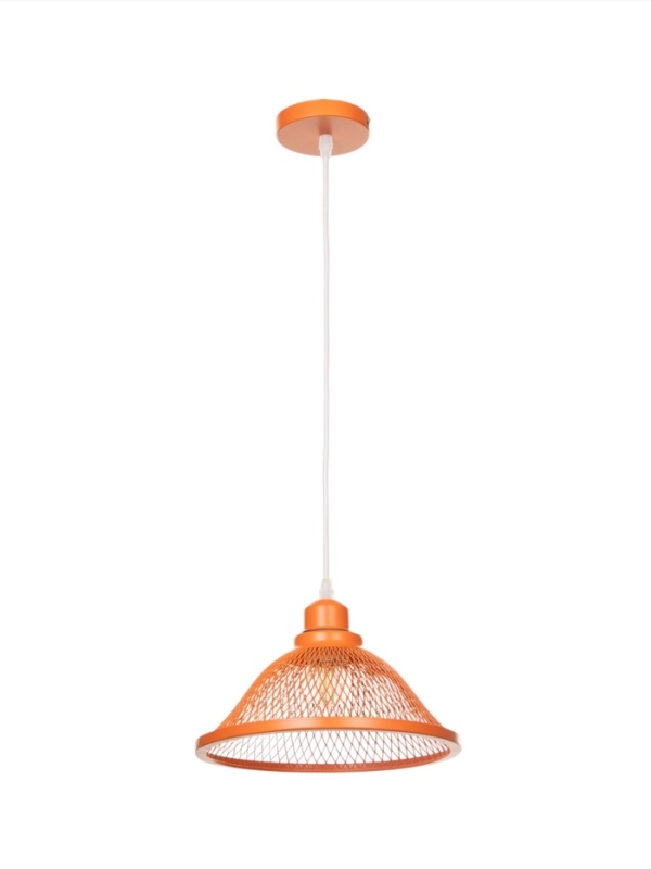 Светильник Robert 1х40Вт Е27 пр-1м неон оранжевый 24х24х14см Светильник Robert 1х40Вт Е27 пр-1м неон оранжевый 24х24х14см