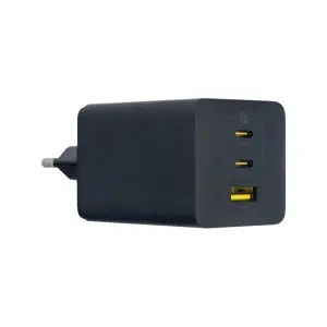 Переходник СЗУ на USB + 2 Type-C 100W EnerFill FE11 P10182102123-00 Baseus черный