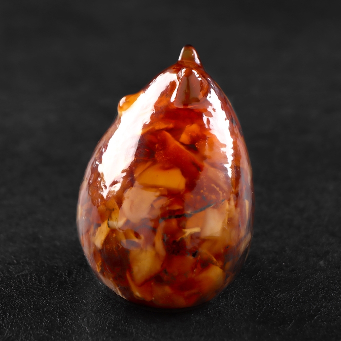 Сувенир Сувенир "Кот пузатый", янтарь