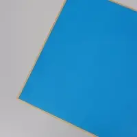 Пленка для цветов, "Бронзовая полоса", синяя, 57х57 см