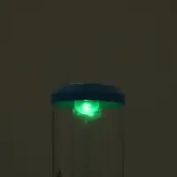 Башня пивная TowerRocket, колба 3 л, ёмкость для льда, подсветка, пластик, голубая