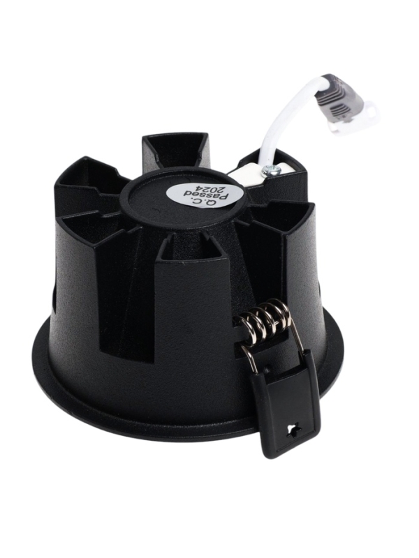 Светильник светодиодный встраиваемый, 12Вт, 4000К, с драйвером, D65, черный Светильник светодиодный встраиваемый, 12Вт, 4000К, с драйвером, D65, черный