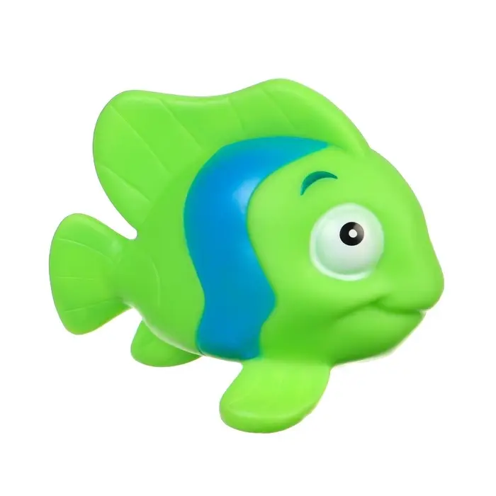 Резиновые игрушки для ванны Крошка Я &laquo;Морские рыбки №2&raquo;, с пищалкой, в наборе 4 шт.