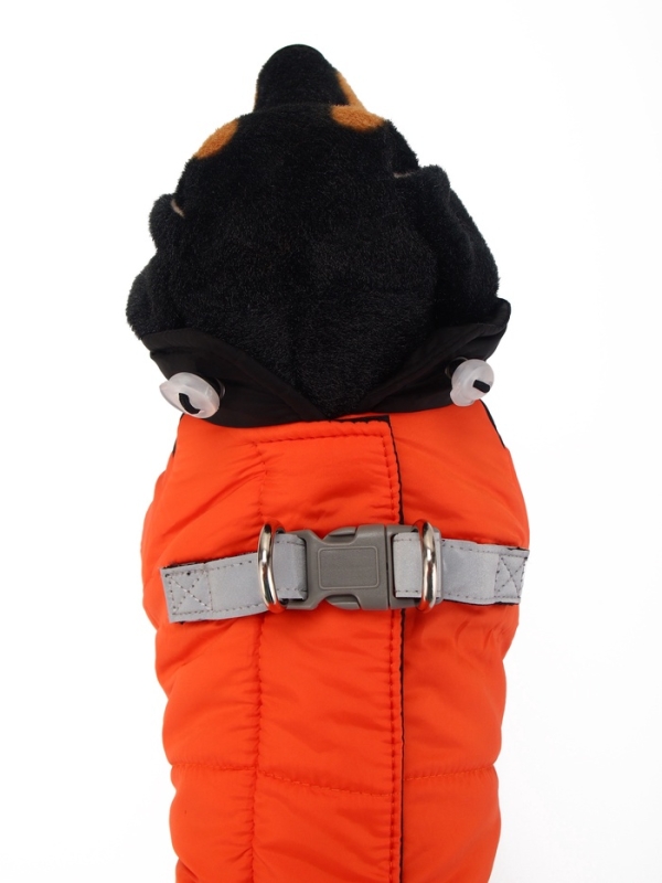 Комбинезон Комбинезон "Тренд", оксфорд, 2XL (ДС 43, ОШ 41, ОГ 53 см, вес 16-20 кг), оранжевый