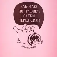 Шейкер спортивный &laquo;Работаю по графику&raquo;, 500 мл, с чашей