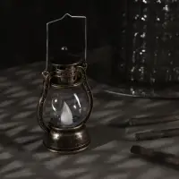 Светодиодная фигура «Бронзовый фонарь» 8 × 12 × 6 см, пластик, батарейки AG13х3 (в комплекте), свечение тёплое белое Светодиодная фигура «Бронзовый фонарь» 8 × 12 × 6 см, пластик, батарейки AG13х3 (в комплекте), свечение тёплое белое