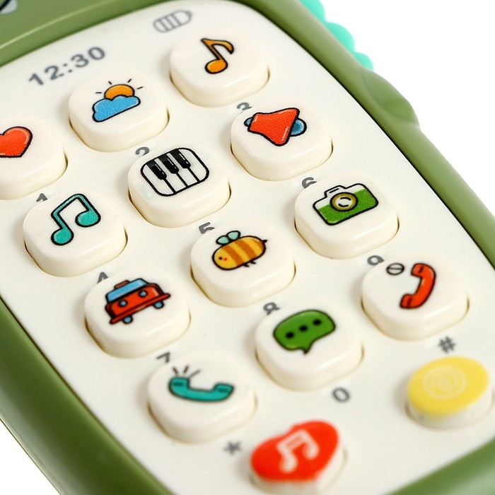 Музыкальная игрушка «Милый дракончик», звук, цвет зелёный Музыкальная игрушка «Милый дракончик», звук, цвет зелёный