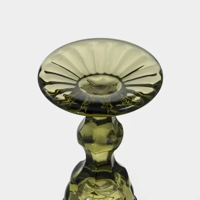 Бокалы для шампанского Magistro &laquo;Ла-Манш&raquo;, 160 мл, 7&times;20 см, набор 6 шт., стекло, зелёные