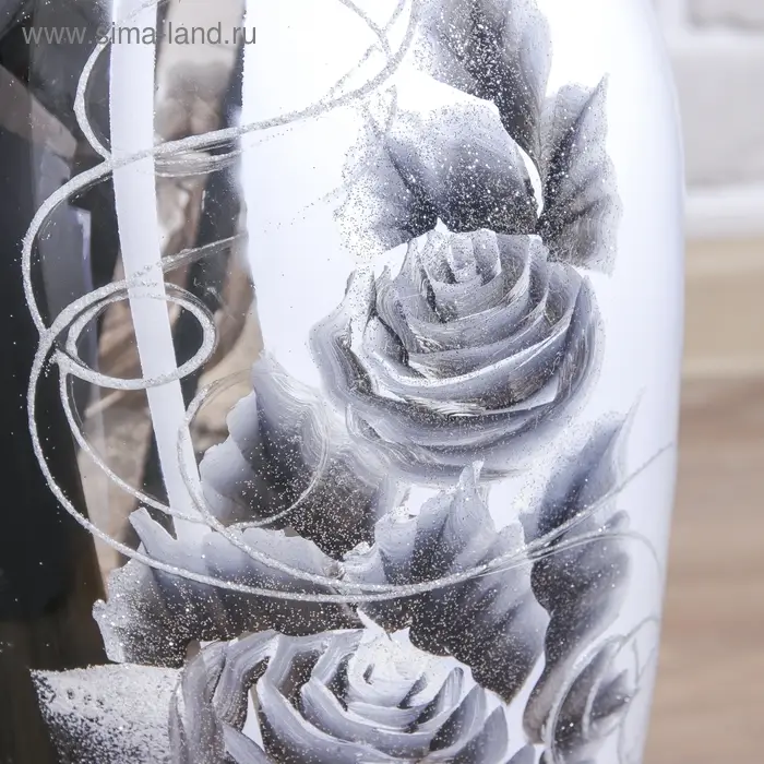 Ваза &laquo;Скарлет&raquo;, 14&times;17&times;49 см, стекло