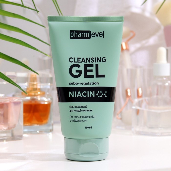 Гель очищающий pharmlevel NIACIN для микробиома кожи, 150 мл Гель очищающий pharmlevel NIACIN для микробиома кожи, 150 мл