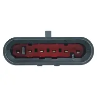 Разъем 6 pin (папа) с проводами для жгута форсунок ГАЗ Газель , УАЗ 452