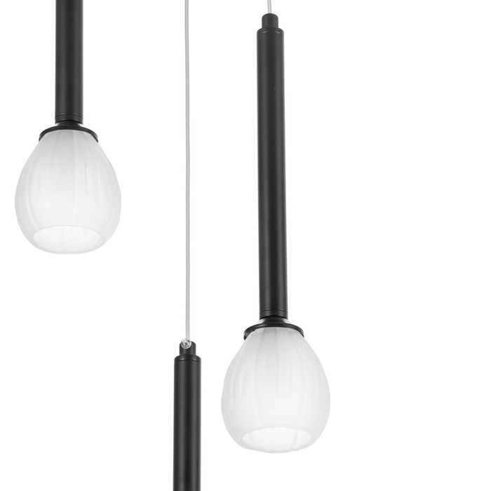 Светильник Светильник "Жаклин" 3х3Вт G4 Чёрный 30х30х180см