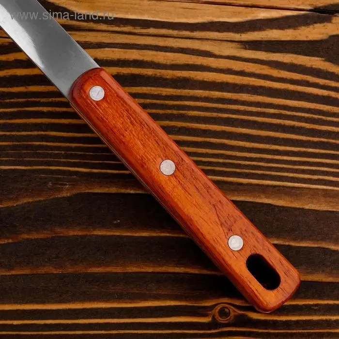 Лопатка для казана узбекская 47см, ширина 14см, с деревянной ручкой