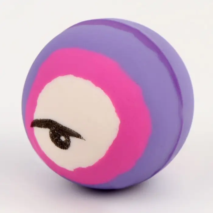 Мяч каучук «Полосатик», 3 см