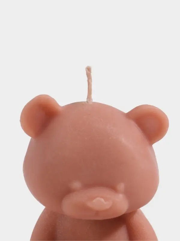 Свеча &laquo;Плюшевый Мишка&raquo;, 6&times;6&times;9 см, соевый воск, МИКС