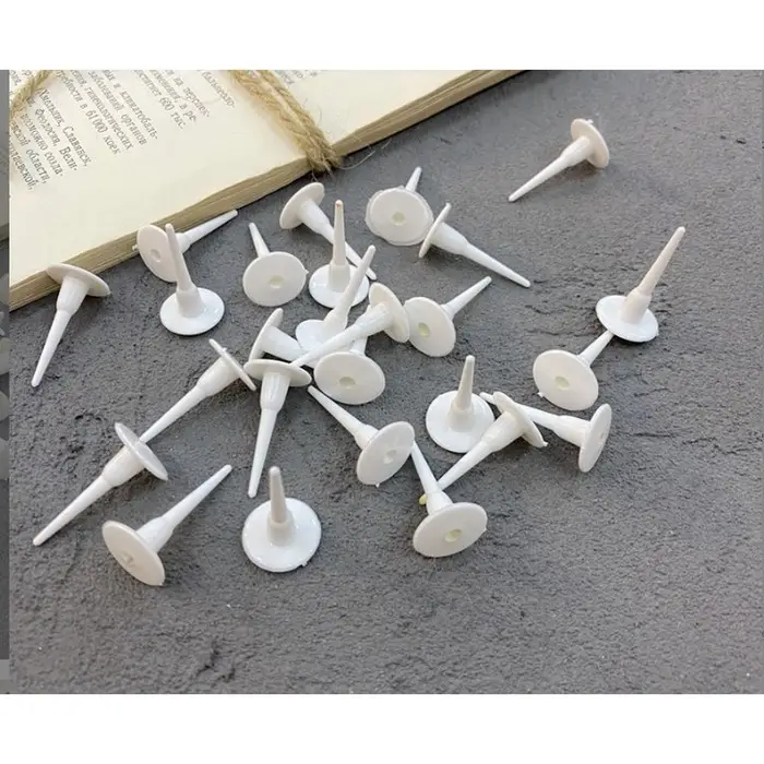 Основа для творчества и декора «Стержень с шляпкой», набор 25 шт., размер 1 шт. — 2,9 × 1,5 см Основа для творчества и декора «Стержень с шляпкой», набор 25 шт., размер 1 шт. — 2,9 × 1,5 см