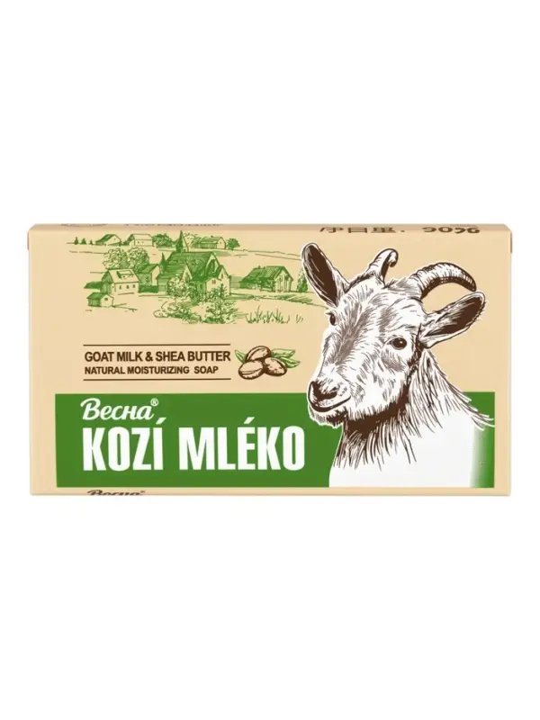 Твёрдое мыло &laquo;Kozi Mleko&raquo; Goat milk extract and Shea Butter, 90 г