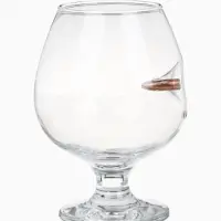 Бокал для коньяка с пулей &laquo;Непробиваемый&raquo;, 395 мл