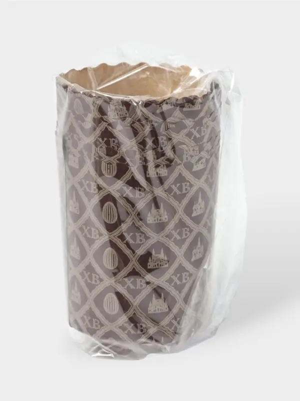 Формы для выпечки кулича бумажные &laquo;ХВ&raquo;, одноразовые, набор 10 шт., 6&times;7.5 см, коричневые