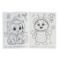 Раскраска "Пижамная вечеринка" 16 стр.