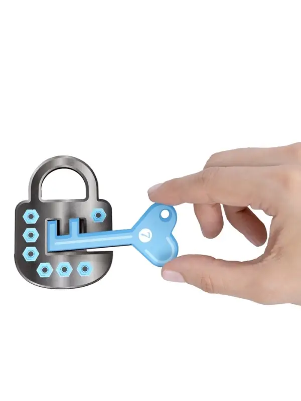 Игра развивающая деревянная "Ключи и замки" 05945