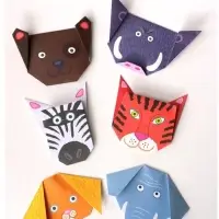 Набор для творчества. Оригами &laquo;Дикие зверята&raquo;