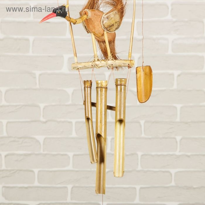 Музыка ветра бамбук Музыка ветра бамбук "Птица" 55х20х30 см