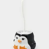 Подставка под ёрш "Пингвин" с ёршиком