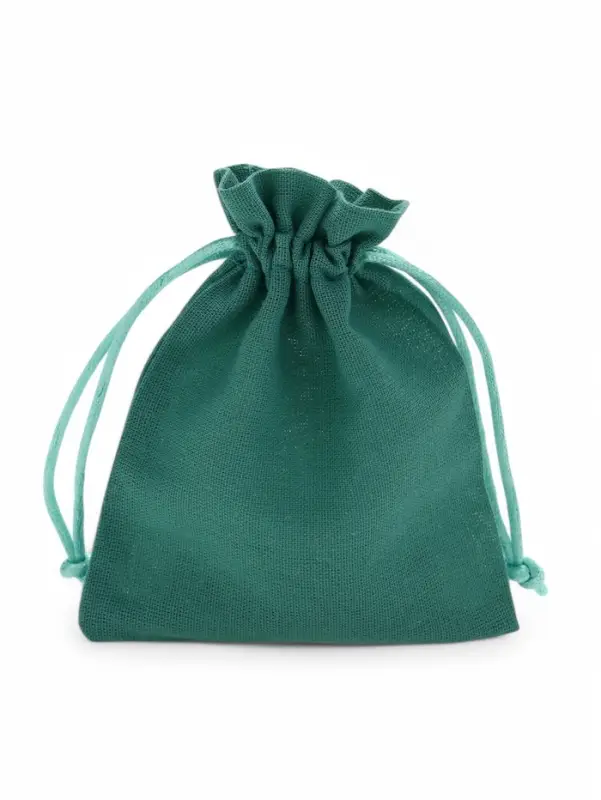 Мешочек подарочный «Хлопок», 10×12 см, тиффани Мешочек подарочный «Хлопок», 10×12 см, тиффани