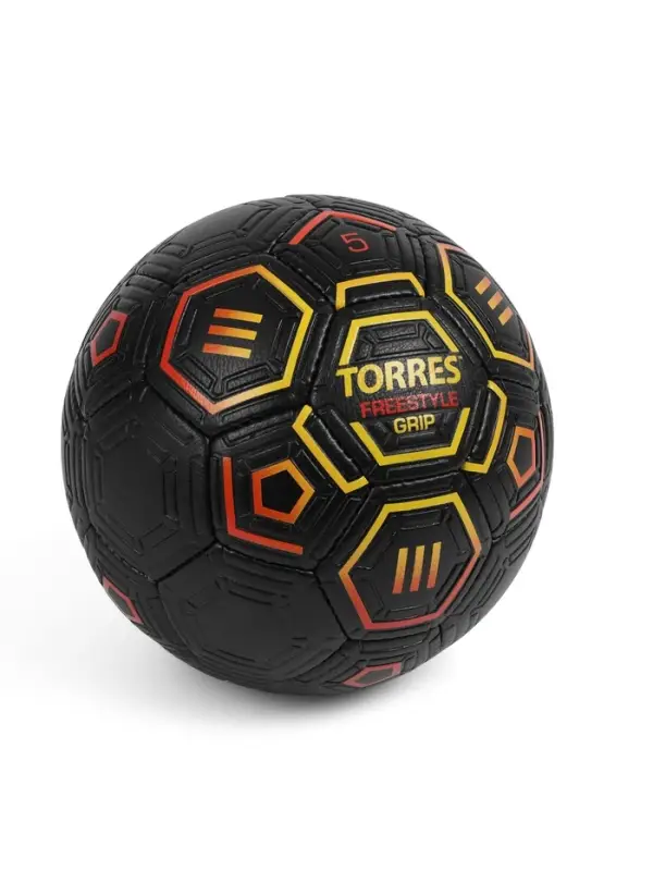 Футбольный мяч TORRES Freestyle Grip, F320765, ручная сшивка, 32 панели, р. 5, PU