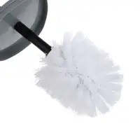 Ёрш для унитаза тм VETTA Сидней, пластик, PP, серый, 9,5x39,5см