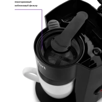 Капельная электрическая кофеварка для дома КТ-763