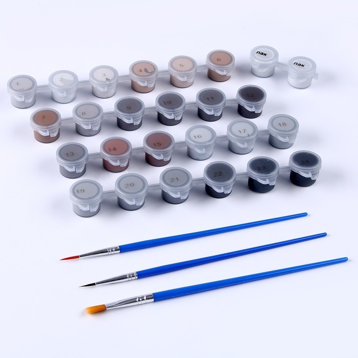 Картина по номерам на холсте с подрамником  Картина по номерам на холсте с подрамником "Нежные объятия" 40*50 см