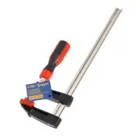 Струбцина F-образная усиленная ТУНДРА, тавровый профиль, 2К рукоятка, 250&times;50&times;300 мм