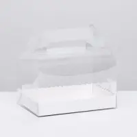 Коробка под рулет, белая 16.5&times;11&times;9 см