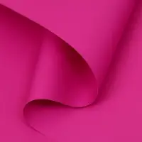 Пленка для цветов тонированная, матовая, фуксия, 58&times;58 см, 70 мкм