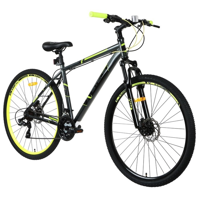 Велосипед 29 Велосипед 29" Stels Navigator-900 D, F020, цвет серый/жёлтый, р. 17.5"