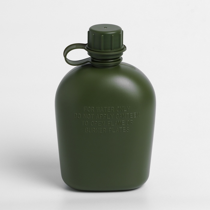 Фляжка туристическая  Фляжка туристическая "Adventure" 1 л, олива