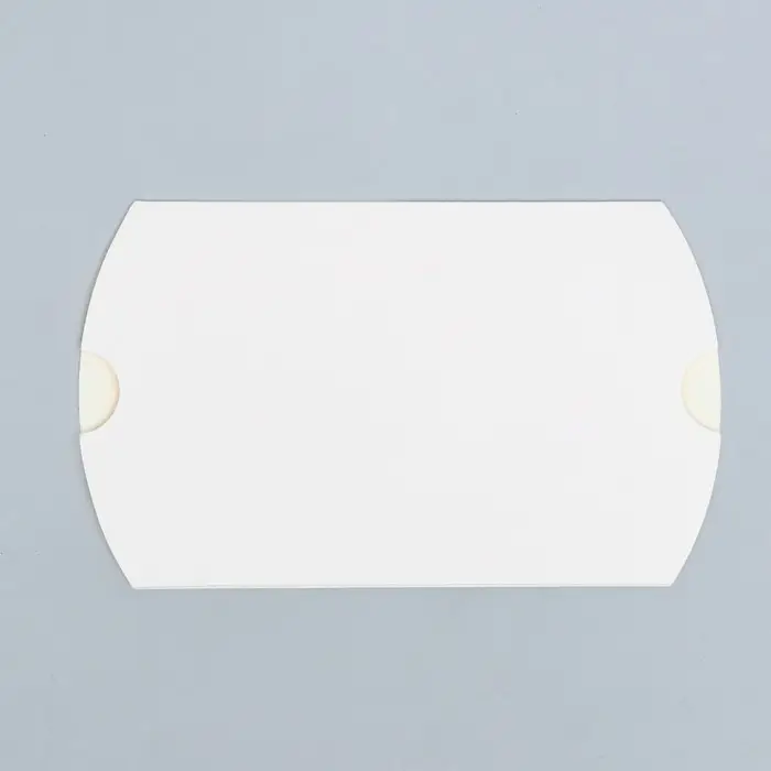 Коробка складная, подушка, белая, 15 х 11 х 3 см, Коробка складная, подушка, белая, 15 х 11 х 3 см,